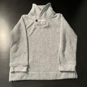 OshKosh B'gosh Boys Gray Knit Pullover Sweater Shawl Collar Size‎ 7